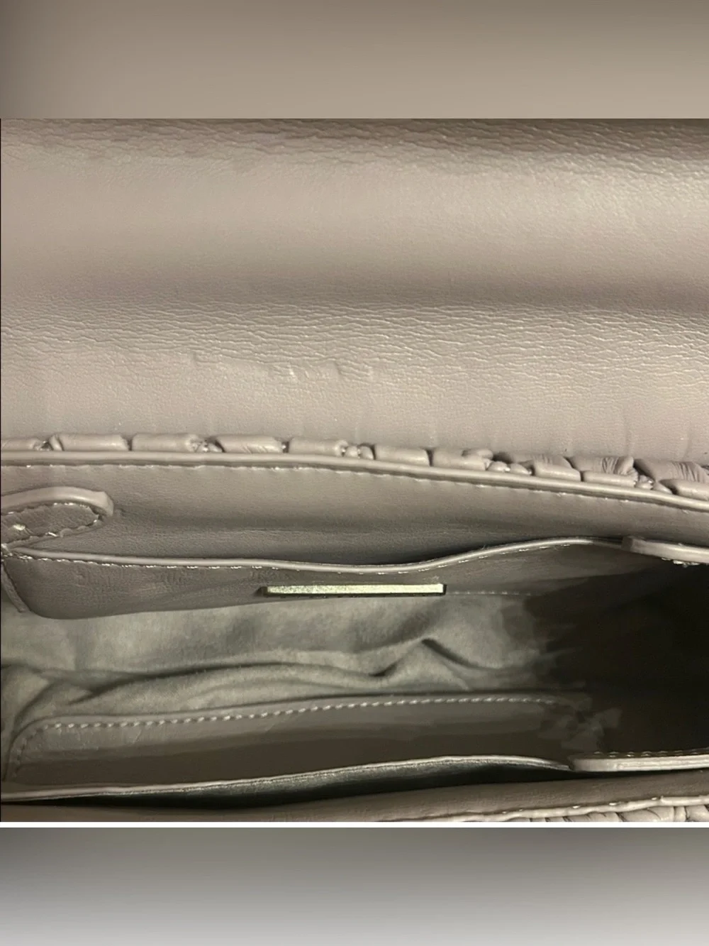 Steve Madden Quilted Shoulder Crossbody Bag in Lavender - NWT - Picture 6 of 6